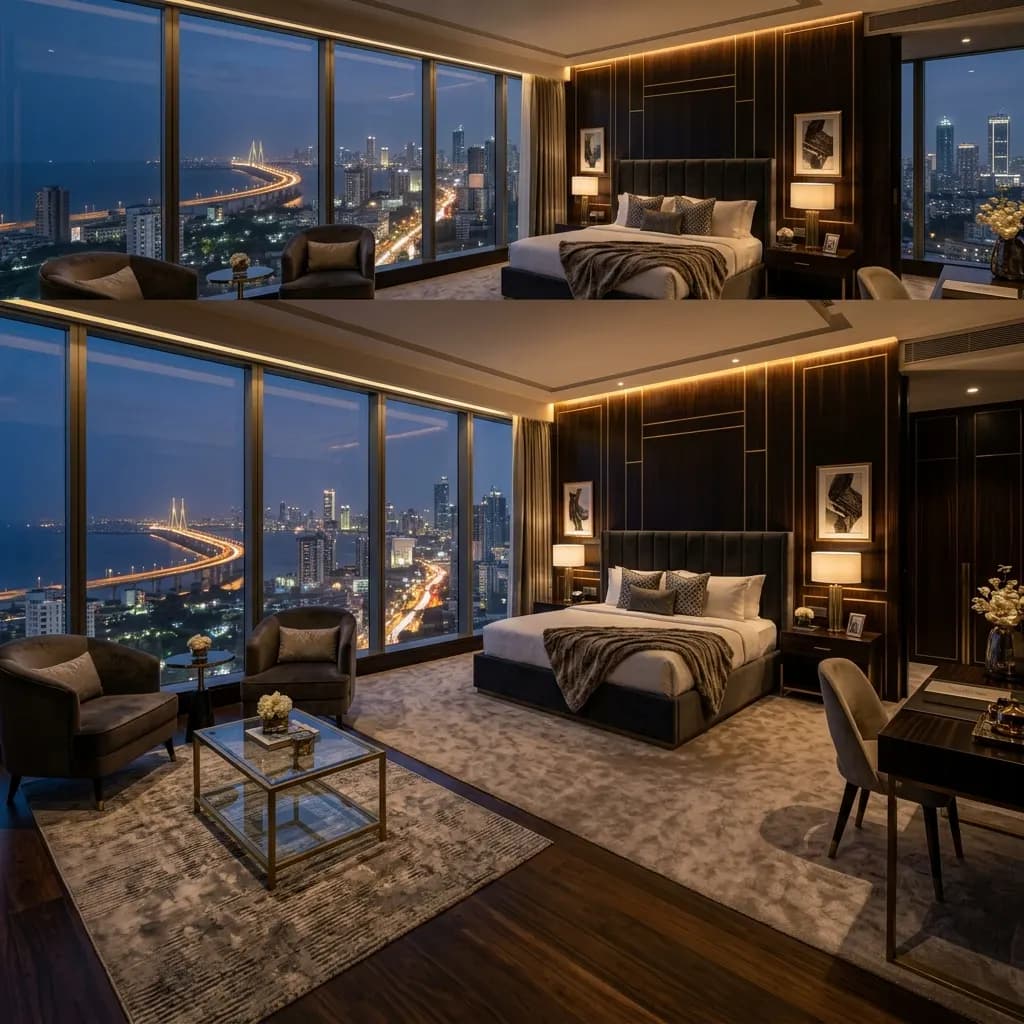 deluxe rooms to presidential suites in mumbai